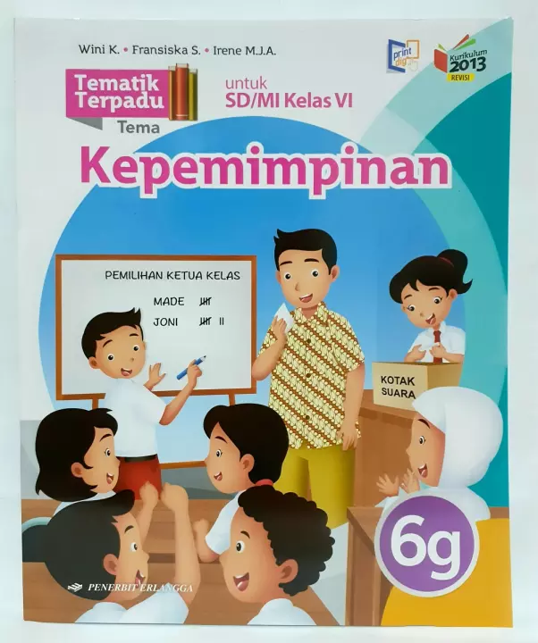 Detail Buku Tematik Kelas 6 Erlangga Nomer 8