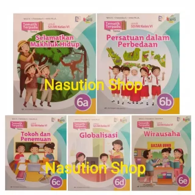 Detail Buku Tematik Kelas 6 Sd Nomer 43