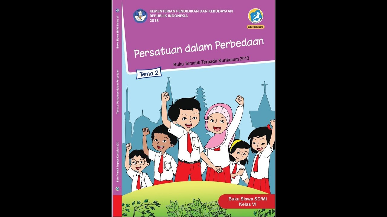 Detail Buku Tematik Kelas 6 Tema 2 Persatuan Dalam Perbedaan Nomer 12