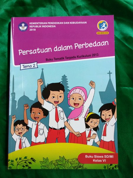 Detail Buku Tematik Kelas 6 Tema 2 Persatuan Dalam Perbedaan Nomer 25