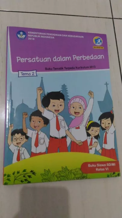 Detail Buku Tematik Kelas 6 Tema 2 Persatuan Dalam Perbedaan Nomer 35