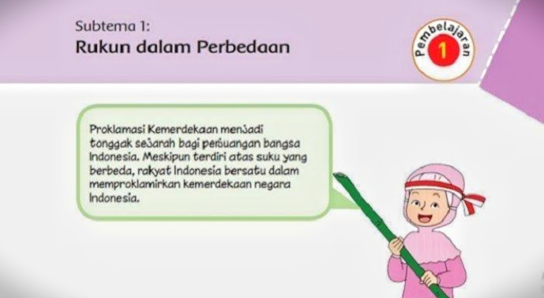 Detail Buku Tematik Kelas 6 Tema 2 Persatuan Dalam Perbedaan Nomer 37