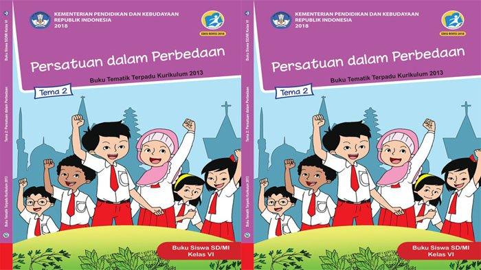 Detail Buku Tematik Kelas 6 Tema 2 Persatuan Dalam Perbedaan Nomer 6