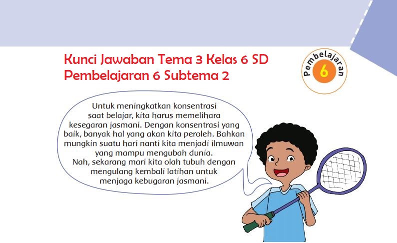 Detail Buku Tematik Kelas 6 Tema 3 Nomer 17