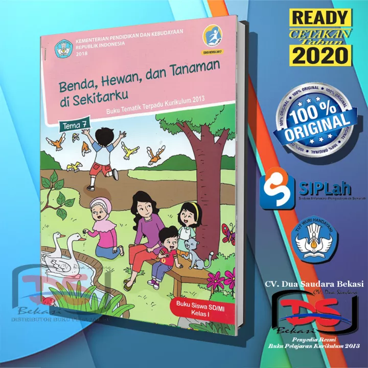 Detail Buku Tematik Terpadu Kurikulum 2013 Kelas 1 Nomer 16