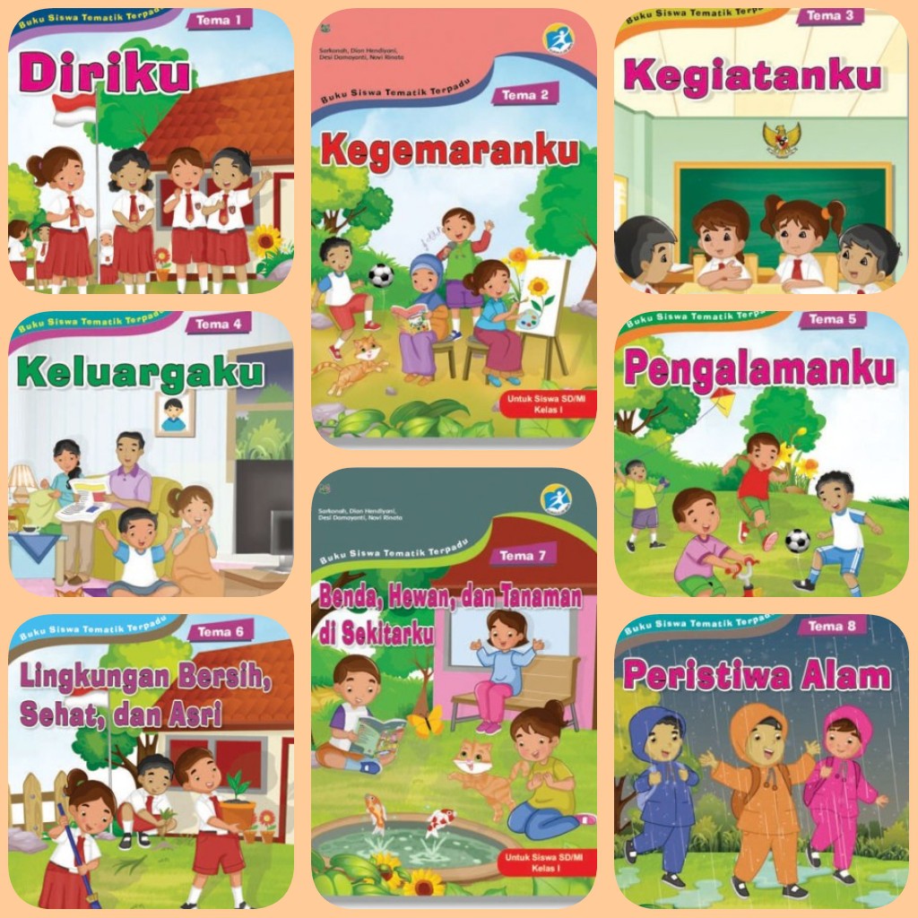 Detail Buku Tematik Terpadu Kurikulum 2013 Kelas 1 Nomer 40