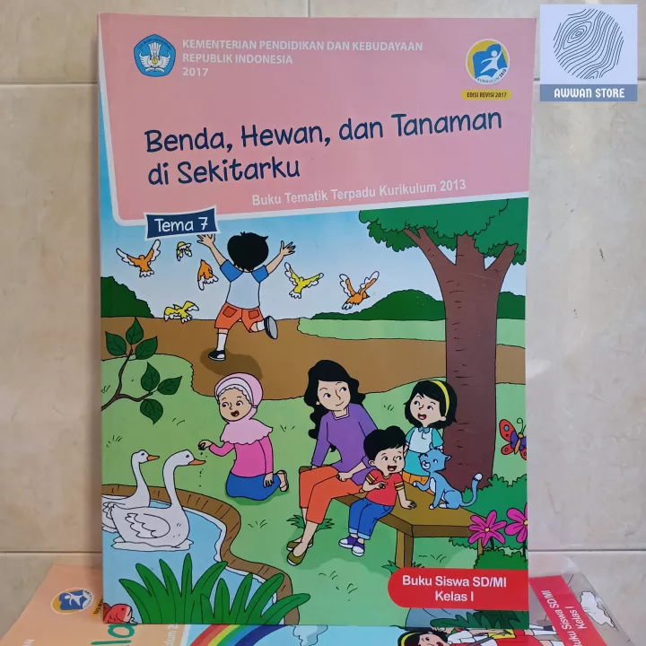 Detail Buku Tematik Terpadu Kurikulum 2013 Kelas 1 Tema 7 Nomer 19