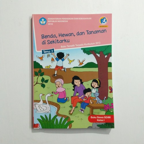 Detail Buku Tematik Terpadu Kurikulum 2013 Kelas 1 Tema 7 Nomer 25