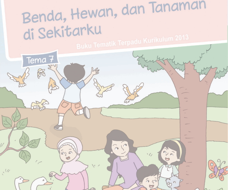 Detail Buku Tematik Terpadu Kurikulum 2013 Kelas 1 Tema 7 Nomer 38