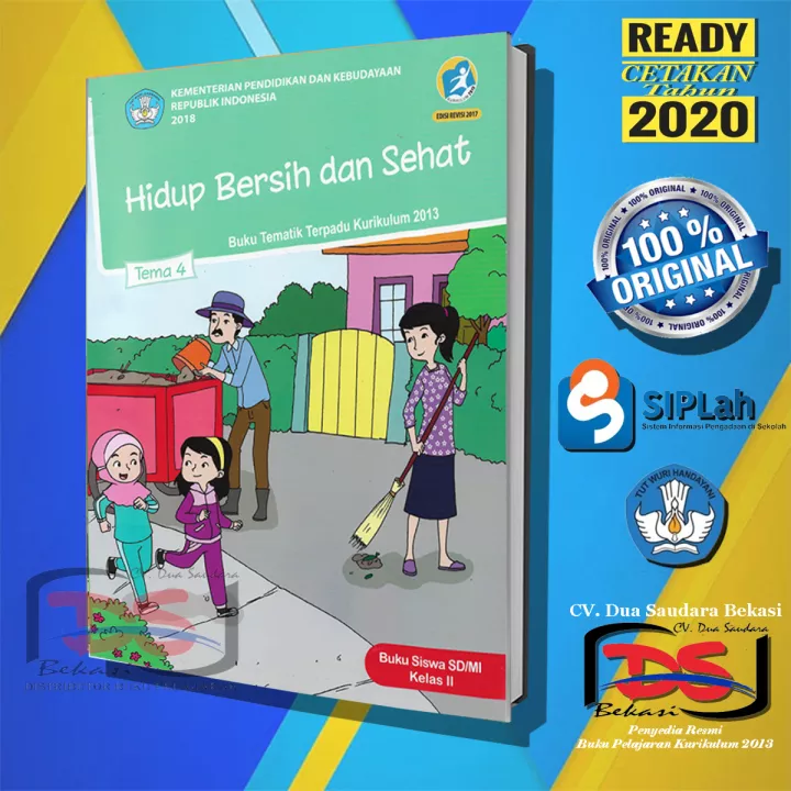 Detail Buku Tematik Terpadu Kurikulum 2013 Kelas 2 Tema 4 Nomer 30