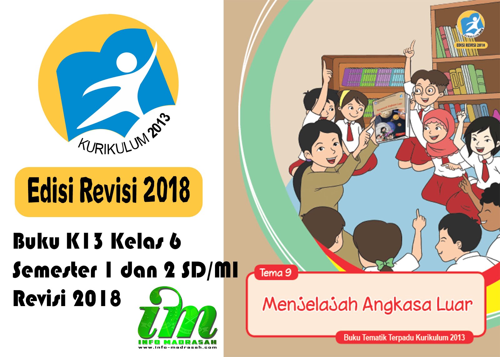 Detail Buku Tematik Terpadu Kurikulum 2013 Kelas 6 Revisi 2018 Nomer 34