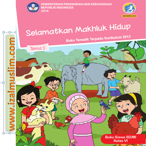 Detail Buku Tematik Terpadu Kurikulum 2013 Kelas 6 Revisi 2018 Nomer 7