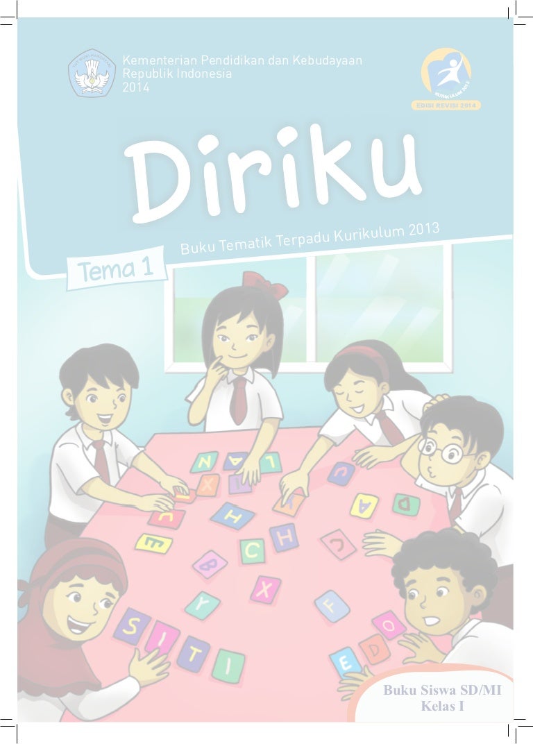 Detail Buku Tematik Terpadu Kurikulum 2013 Tema 1 Nomer 43