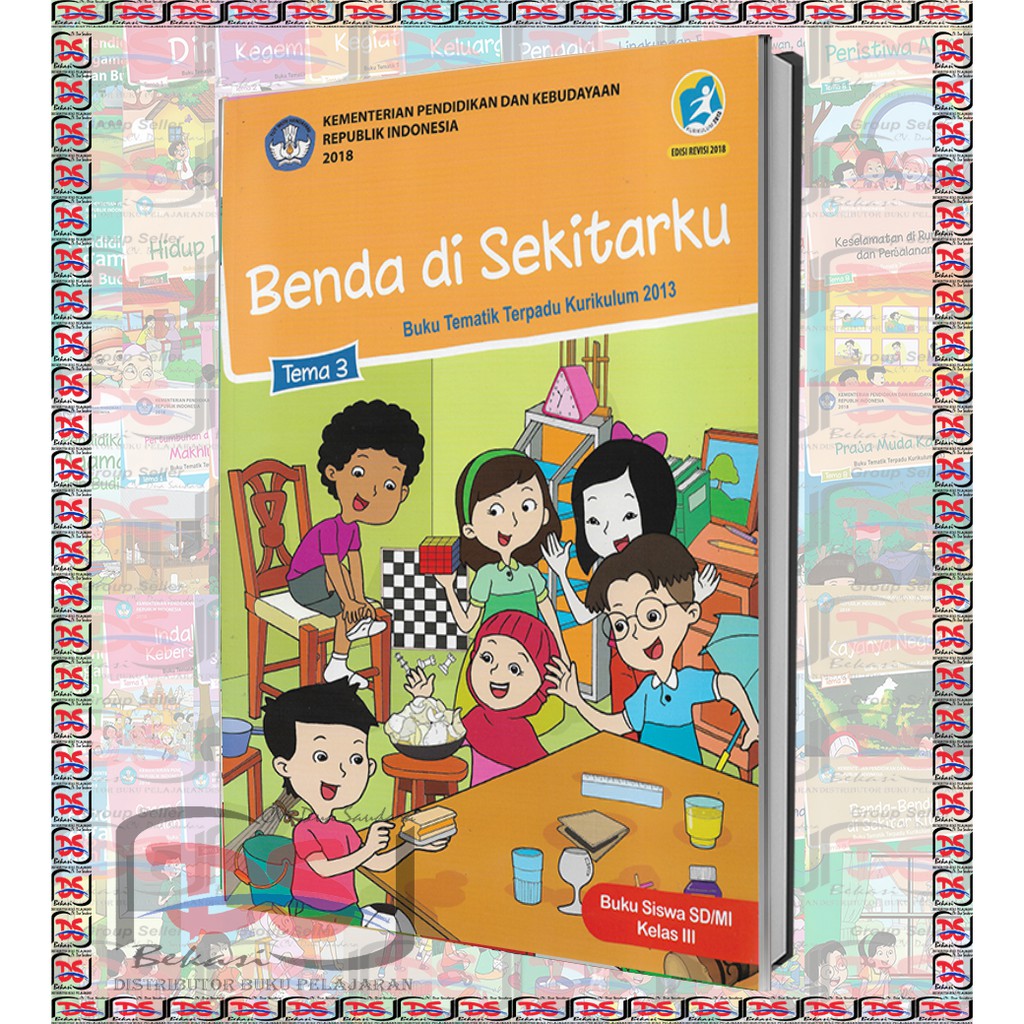 Detail Buku Tematik Terpadu Kurikulum 2013 Tema 3 Nomer 43