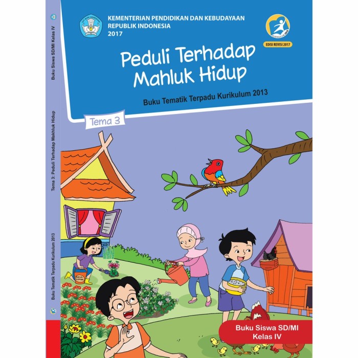 Detail Buku Tematik Terpadu Kurikulum 2013 Tema 3 Nomer 5