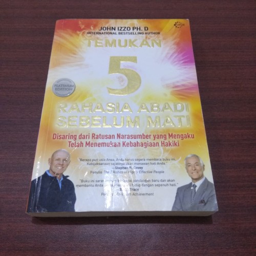 Detail Buku Temukan 5 Rahasia Sebelum Mati Nomer 20