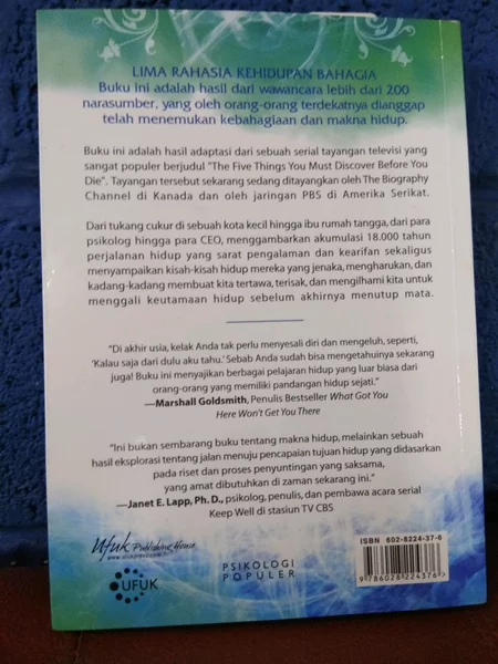 Detail Buku Temukan 5 Rahasia Sebelum Mati Nomer 43