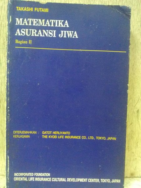 Detail Buku Tentang Asuransi Jiwa Nomer 5