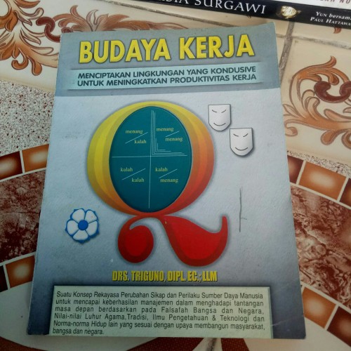 Detail Buku Tentang Budaya Kerja Nomer 19