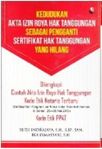 Detail Buku Tentang Hak Tanggungan Nomer 39