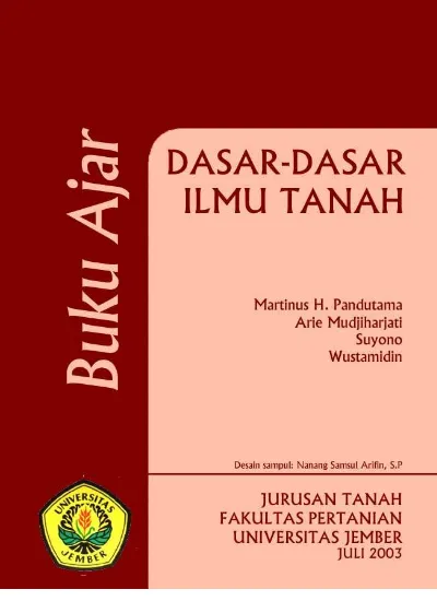 Detail Buku Tentang Ilmu Tanah Nomer 24