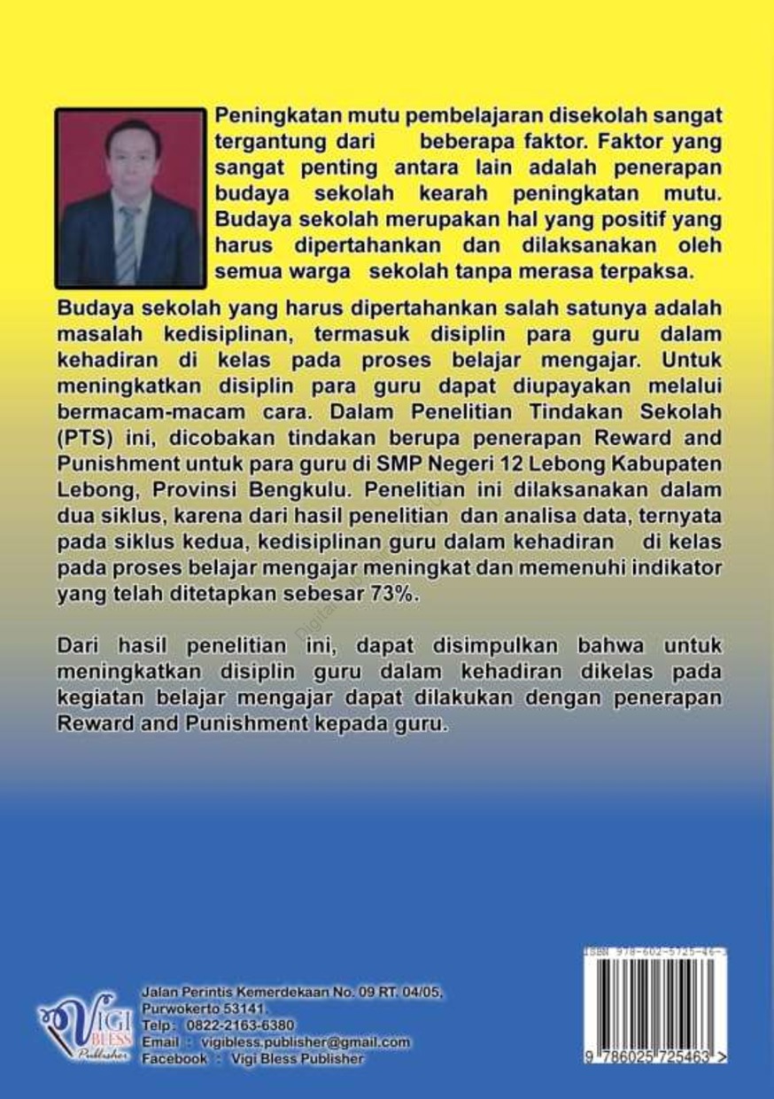 Buku yang Mengajarkan Pentingnya Kedisiplinan-www.perpustakaan.org