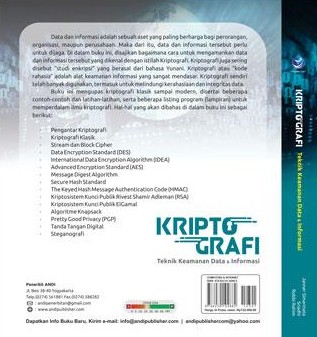 Detail Buku Tentang Kriptografi Nomer 39