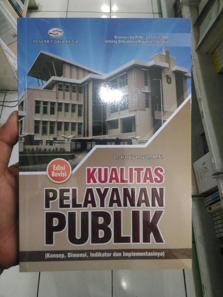 Detail Buku Tentang Kualitas Pelayanan Nomer 34