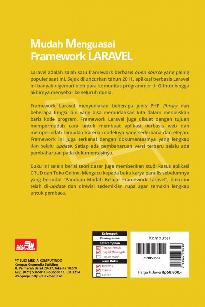 Detail Buku Tentang Laravel Nomer 50