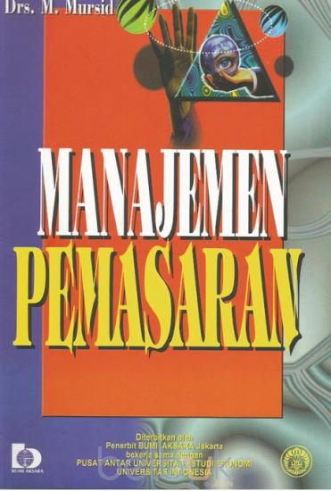 Detail Buku Tentang Manajemen Pemasaran Nomer 16