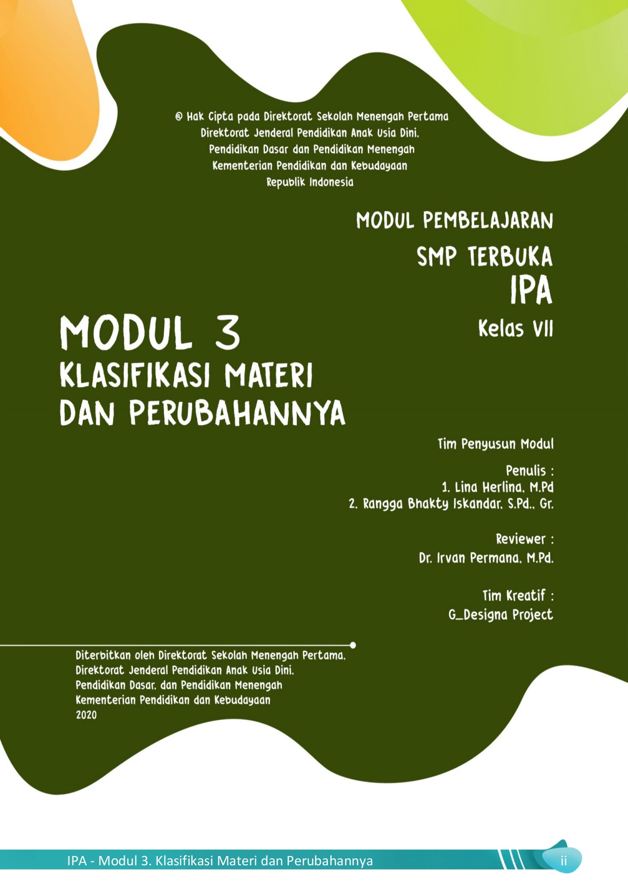 Detail Buku Tentang Materi Dan Perubahannya Nomer 4