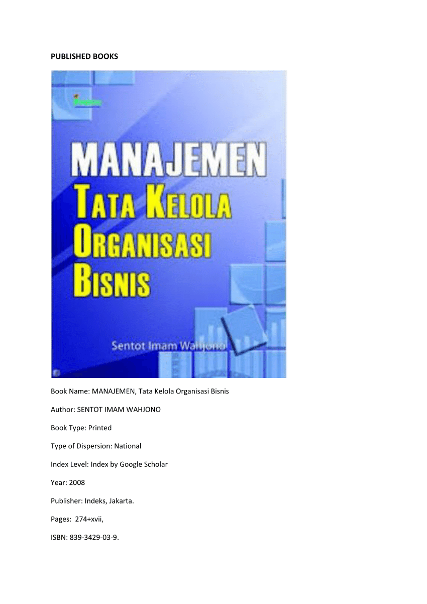 Detail Buku Tentang Organisasi Nomer 48