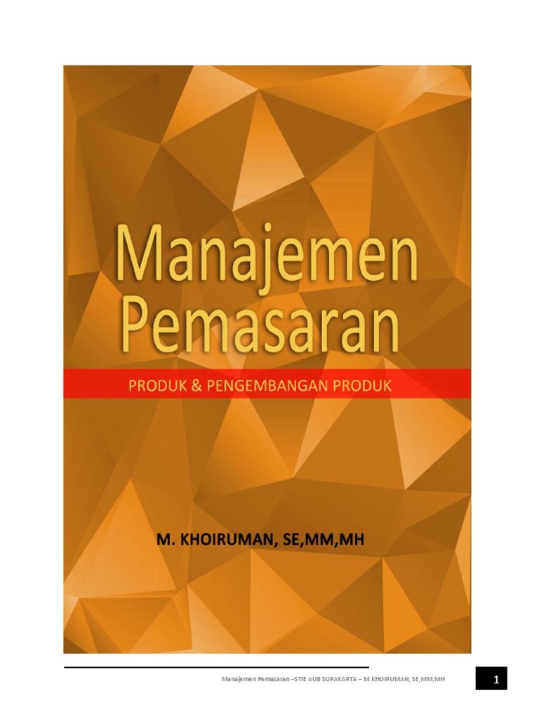 Detail Buku Tentang Pemasaran Produk Nomer 13