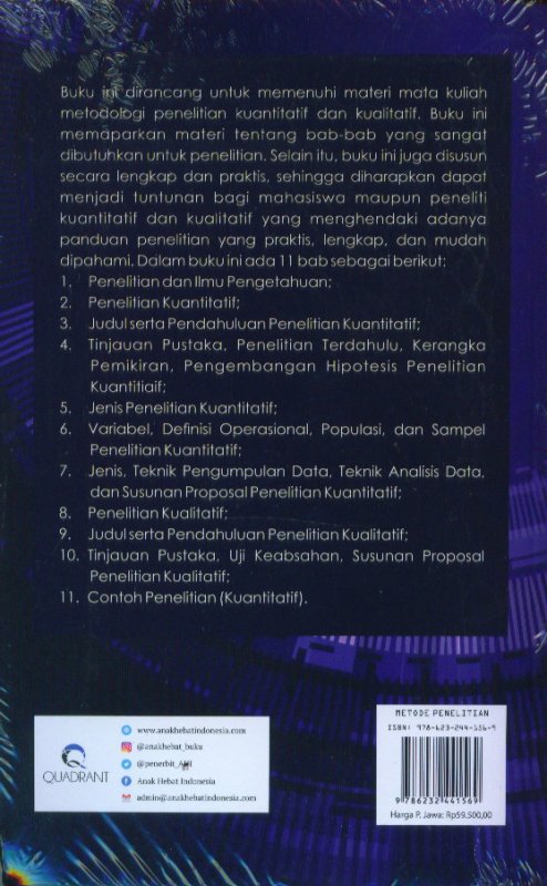 Detail Buku Tentang Penelitian Kualitatif Nomer 43