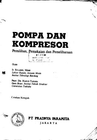 Detail Buku Tentang Pompa Nomer 31