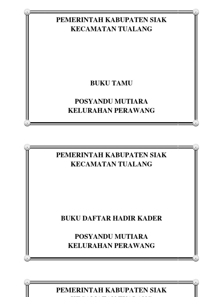 Detail Buku Tentang Posyandu Nomer 20