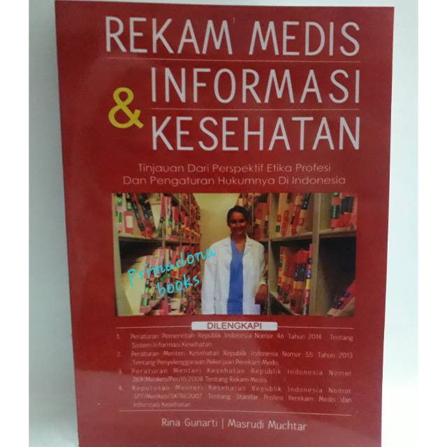 Detail buku tentang rekam medis koleksi nomer 9