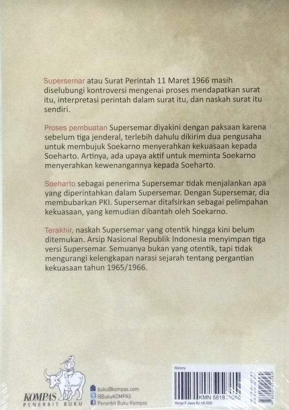 Detail Buku Tentang Supersemar Nomer 33