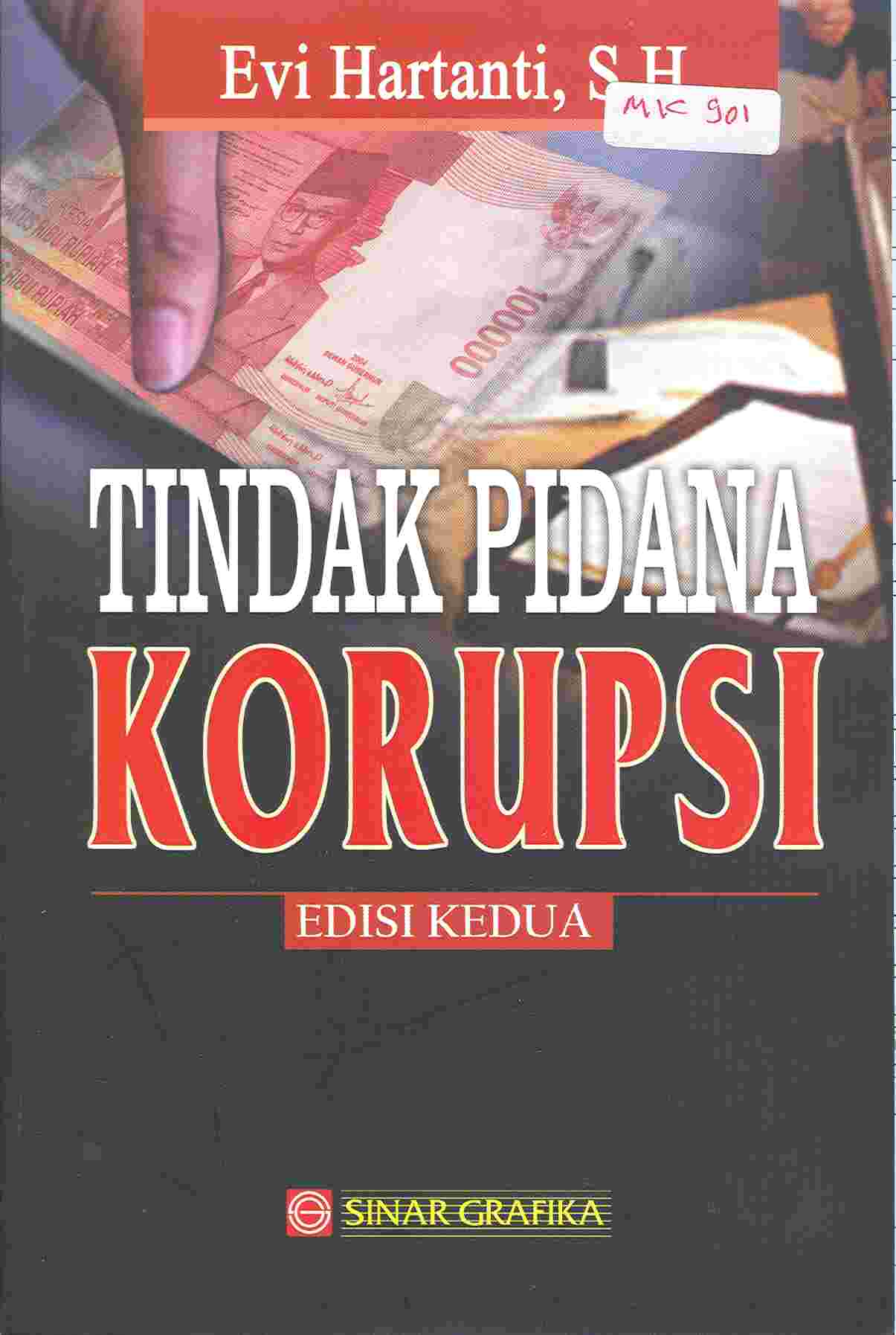 Detail Buku Tentang Tindak Pidana Korupsi Nomer 46
