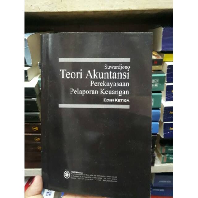 Detail Buku Teori Akuntansi Suwardjono Edisi Ketiga Nomer 41