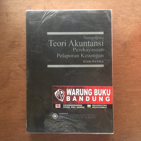 Detail Buku Teori Akuntansi Suwardjono Edisi Ketiga Nomer 47