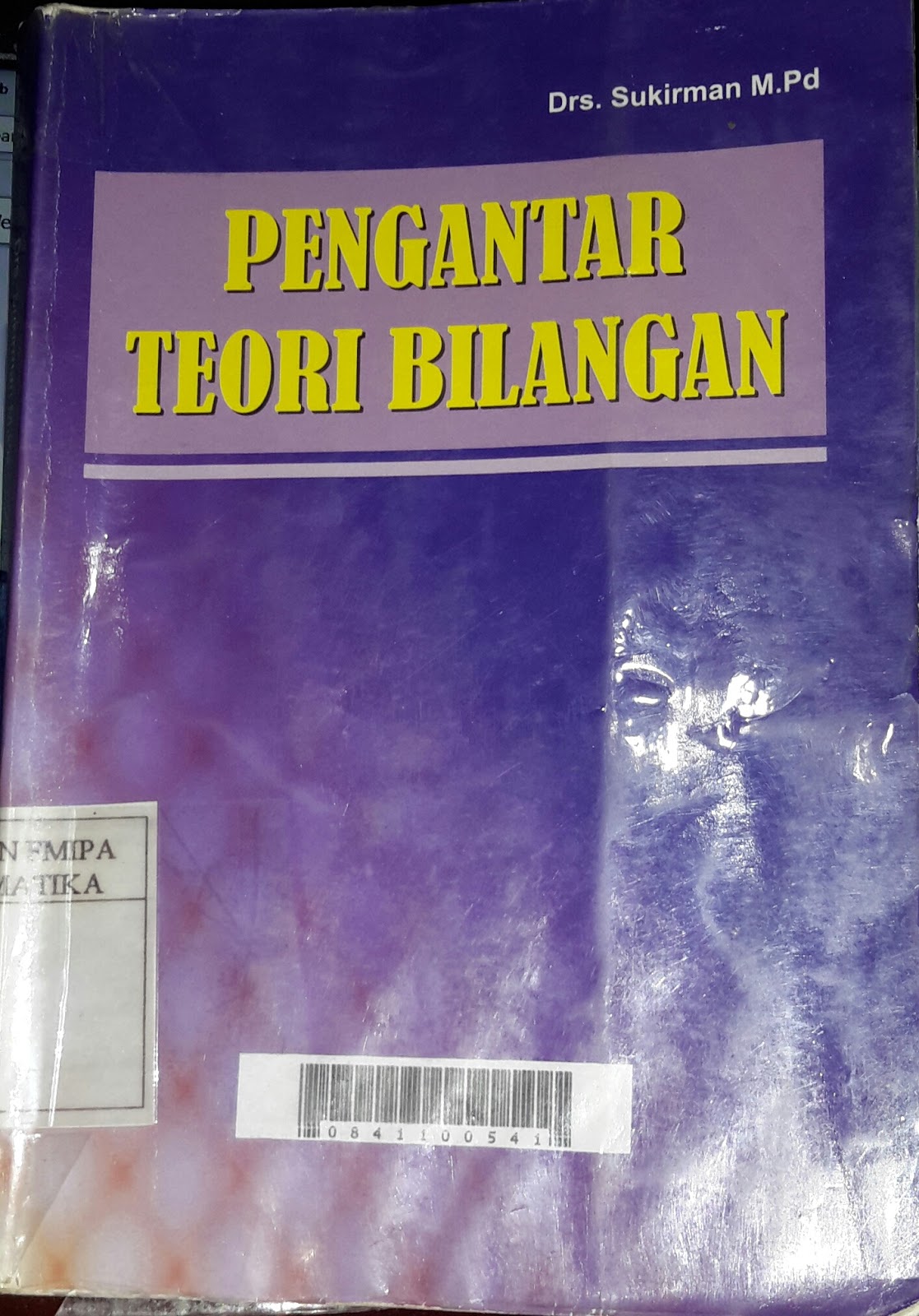 Detail Buku Teori Bilangan Nomer 20