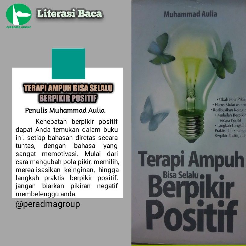 Detail Buku Terapi Berpikir Positif Nomer 41