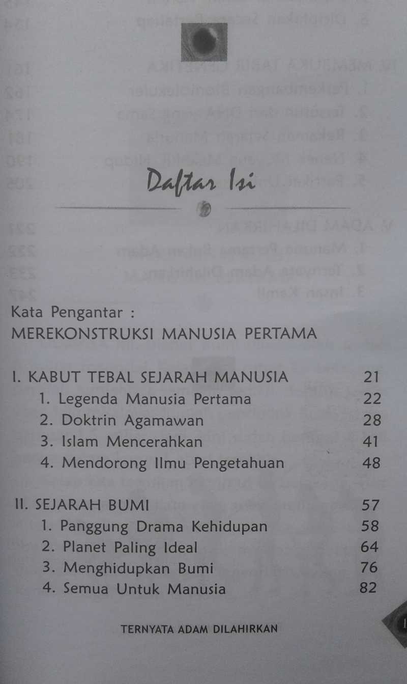 Detail Buku Ternyata Adam Dilahirkan Nomer 27