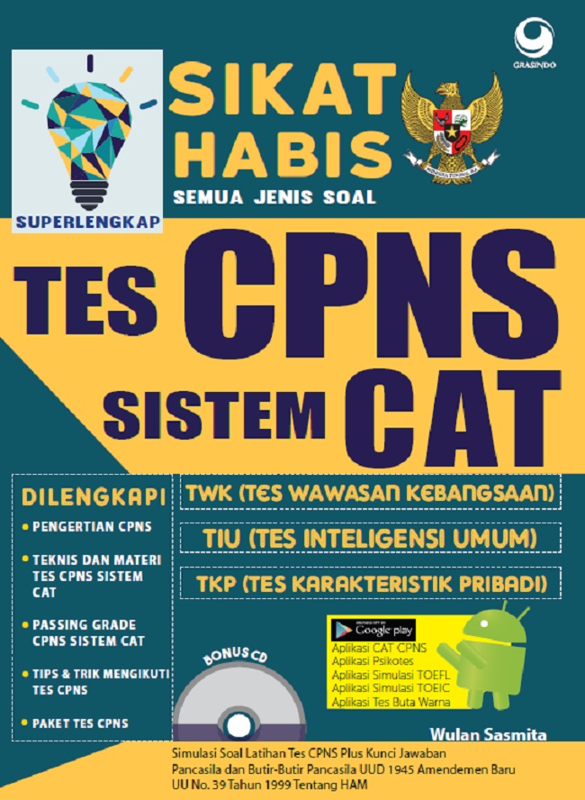 Detail Buku Tes Kepribadian Cpns Nomer 33