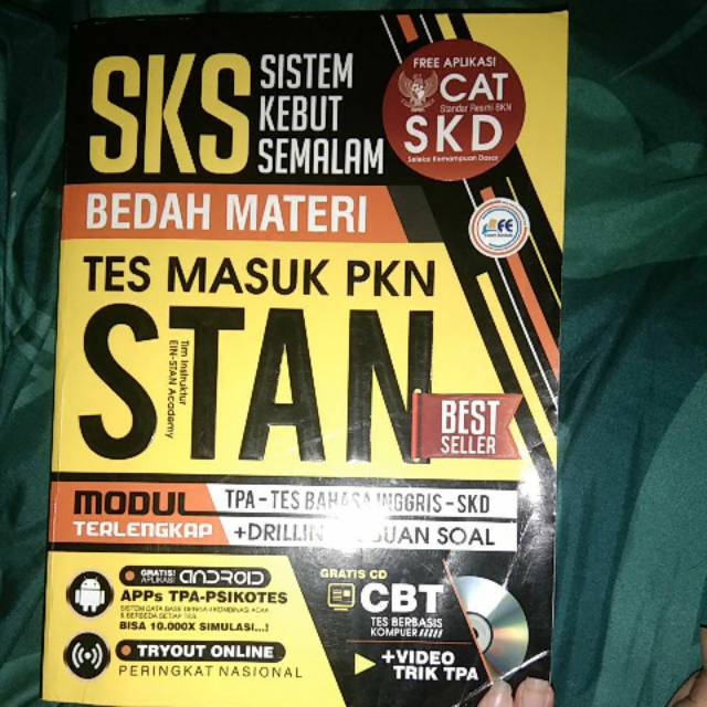 Detail Buku Tes Masuk Stan Nomer 2