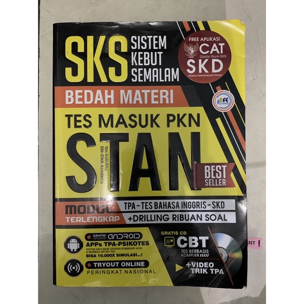 Detail Buku Tes Masuk Stan Nomer 17