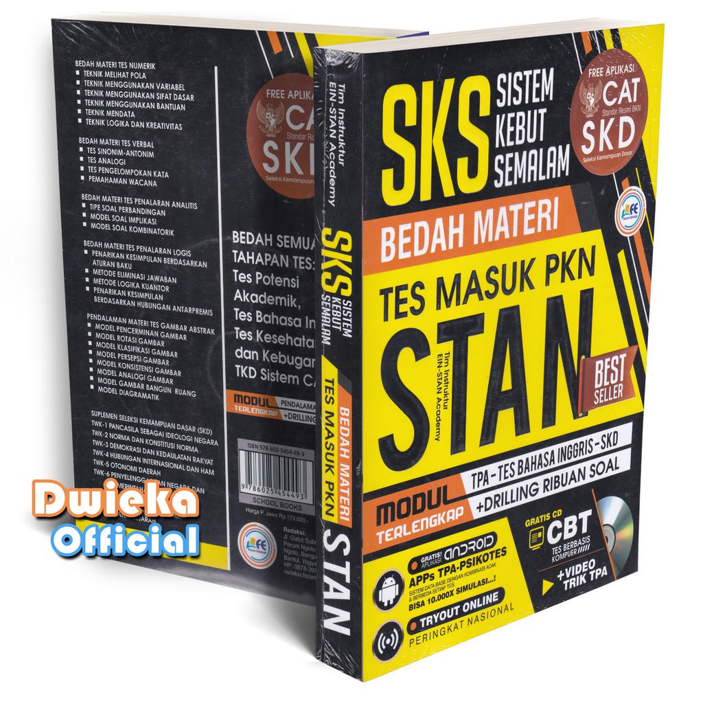 Detail Buku Tes Masuk Stan Nomer 51