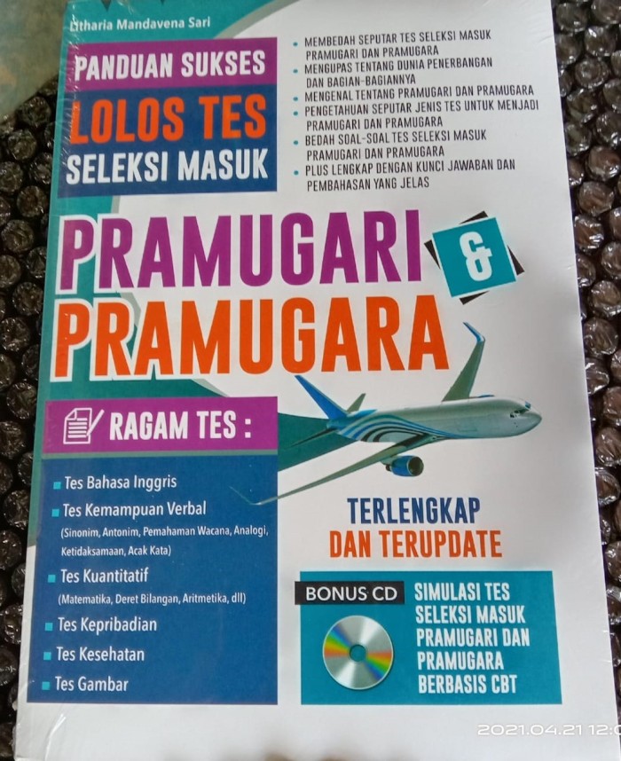 Detail Buku Tes Pramugari Nomer 12