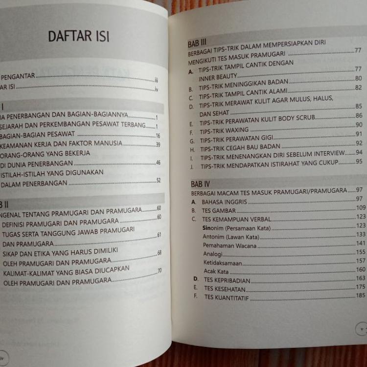 Detail Buku Tes Pramugari Nomer 18